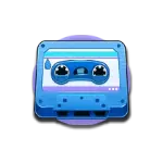 Blaues Band Symbol